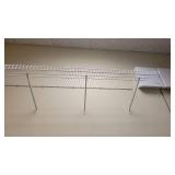 (2) White Wire Shelves