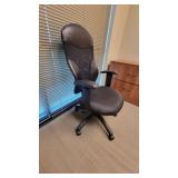 L Shaped Wooden Laminate Office Desk W/ 2 Drawer Filing Cabinet