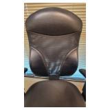 L Shaped Wooden Laminate Office Desk W/ 2 Drawer Filing Cabinet