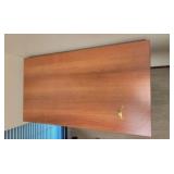 L Shaped Wooden Laminate Office Desk W/ 2 Drawer Filing Cabinet