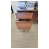 U Shaped Wooden Laminate Cubical / Desk Unit - Can be Separated into 2 Workstations