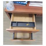 U Shaped Wooden Laminate Cubical / Desk Unit - Can be Separated into 2 Workstations