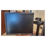 (2) Dell Computer Moniters W/ a Metal Stand
