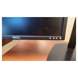 (2) Dell Computer Moniters W/ a Metal Stand