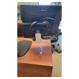 (2) Dell Computer Moniters W/ a Metal Stand