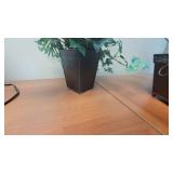 (3) Faux Plants W/ Decorative Planters