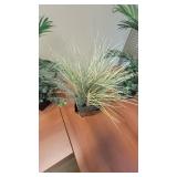 (3) Faux Plants W/ Decorative Planters