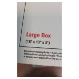 (65) Large UPS Shipping Boxes
