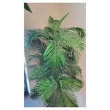 Small Faux Tree W/ Woven Planter