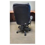 Black Serta Vinyl Office Chair - Adjustable