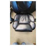 Black Serta Vinyl Office Chair - Adjustable