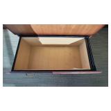 Wooden DARRAN Office Credenza and Hutch W/ Mesh Doors