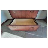 Wooden DARRAN Credenza and Hutch W/ Mesh Doors