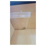 Wooden DARRAN Credenza and Hutch W/ Mesh Doors