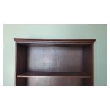 5 Tier Wooden Bookshelf W/ 2 Drawer Wooden Filing Cabinet