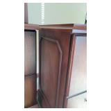 5 Tier Wooden Bookshelf W/ 2 Drawer Wooden Filing Cabinet