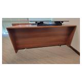 U Shaped Wooden Laminate Office Desk W/ 2 Drawer Filing Cabinet