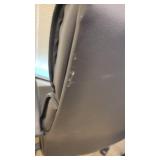 Black Vinyl Office Chair