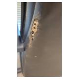 (2) Vinyl Rolling Office Desk Chairs