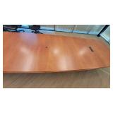 12 Person Wooden Laminate Conference Table