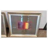 Three Circle & Five Circle Abstract Paintings by Eve Shpritser