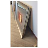 Three Circle & Five Circle Abstract Paintings by Eve Shpritser