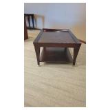 Dark Brown Wooden Coffee Table