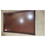 Dark Brown Wooden Coffee Table