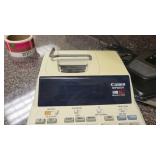 Canon Printing Calculator (#MP25DV) & Assorted 2-Hole Punches