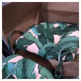 PILLOW PERFECT CHAIR PILLOW (2) INDOOR OR OUTDOOR