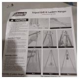 COLEMAN TRIPOD GRILL & LANTERN HANGER