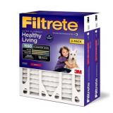 (2x) Filtrete 1550 Allergen Reduction Filter - 16x25x4