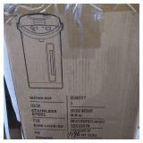 CHEFMAN ELECTRIC HOT WATER POT URN W/ AUTO & MANUAL DISPENSE BUTTONS , SAFETY LOCK INSTANT HEATING FIR COFFEE & TEA