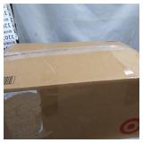 Round Storage Ottoman Velvet Upholstered Stool Footrest