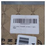 XINDAR WALL LAMP , GOLD , 1 LIGHT