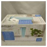 Lifestraw - Home 10 Cup Plastic Water Filter Pitcher - Plastic Aqua