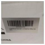 3 LIGHT BATHROOM VANITY LIGHT, LIVING ROOM. HALLWAY STAIRS