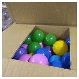 Playz 200 Soft Plastic Mini Play Balls with 8 Vibrant Colors - Crush Proof, No Sharp Edges, Non Toxic, Phthalate & BPA Free - Use in Baby or Toddler Ball Pit, Play Tents & Tunnels