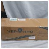 YEP HHO 47IN ELEVATED FOLDABLE PET COT , COFFEE