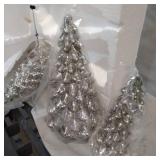 KI STORE GLASS SEASON DECORATION CENTERPIECE 3,TREE