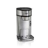 Hamilton Beach - Single Serve Coffee Maker - Stainless