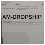 CRAIG FRAMES 16X21IN PICTURE FRAME , BLACK, ITEM# 1WB3BKC1621AAC