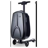 Original Motorized Suitcase with Folable Scooter | Carry-on Size 20 Inch luggage