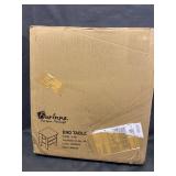 Furinno Andrey End Table Night Stand with Bin Drawer