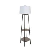 Tristan Floor Lamp with 2 Shelves