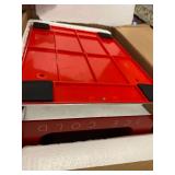 Coca-Cola Retro Vending Machine Style 10 Can Mini Fridge, 12V Dc/110V Ac with tall window display for home, dorm, office, games room