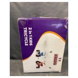 KRIDDO 2 in 1 TRICYCLE COLOR RED