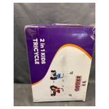 KRIDDO 2 in 1 TRICYCLE COLOR RED