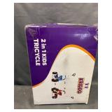 KRIDDO 2 in 1 TRICYCLE COLOR RED