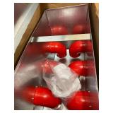 65 POUND METAL CHICKEN FEEDER WITH 6 PORTS